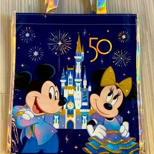 NWT Disney 50th Anniversary Reusable Tote size medium